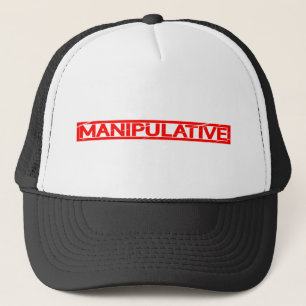 Manipulative Briefmarke Truckerkappe