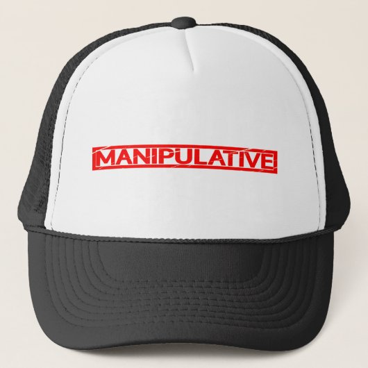 Manipulative Briefmarke Truckerkappe (Vorderseite)