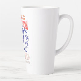 MANIPULIERE LERNSTUNDEN LATTE-TASSE  MILCHTASSE