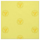 Manipura- oder Solarplexus chakra-Stoff Stoff (Muster)