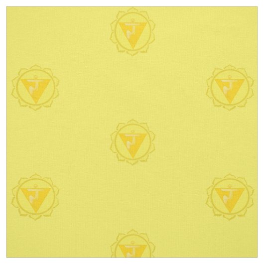 Manipura- oder Solarplexus chakra-Stoff Stoff (Muster)