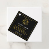 Manipura Solar Plexus Chakra Candle Label  (Beispiel)