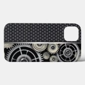 Manisch exponierte Gänge und Mesh Muster Case-Mate iPhone Hülle (Rückseite (Horizontal))