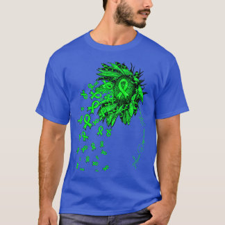 Manische Depression Awareness Sonnenblumen Band Bl T-Shirt