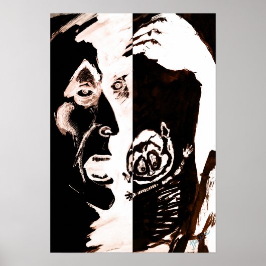 Manische Depression Poster (Vorne)