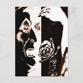 Manische Depression Postkarte