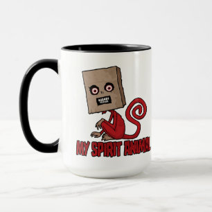 Manische Maskierte Affengeist-Tier Tasse