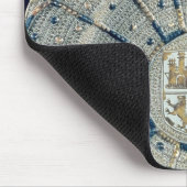 Manises-Teller, die Arme tragend Mousepad (Ecke)