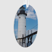 Manistee Lighthouse Ornament (Vorderseite)