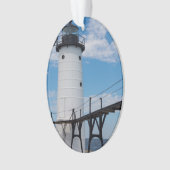 Manistee Lighthouse Ornament (Vorderseite)