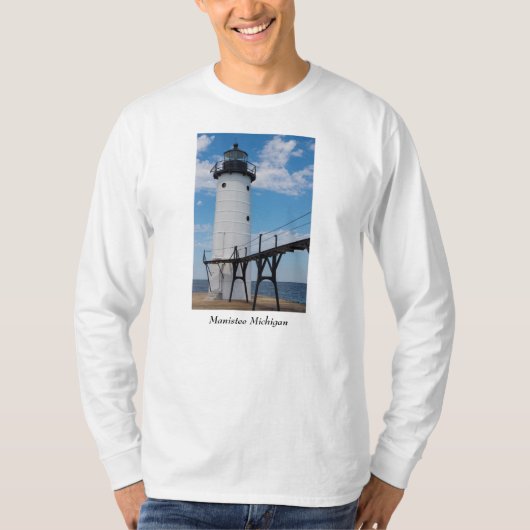 Manistee Lighthouse T-Shirt (Vorderseite)