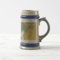 Manistee Michigan Seehafen-Diagramm-Tasse