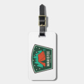 Manistee National Forest Camping Gepäckanhänger (Vorderseite vertikal)