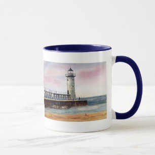 Manistee NordPierhead helle Tasse