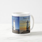 Manistee North Pierhead Light 3 Tasse (VorderseiteRechts)