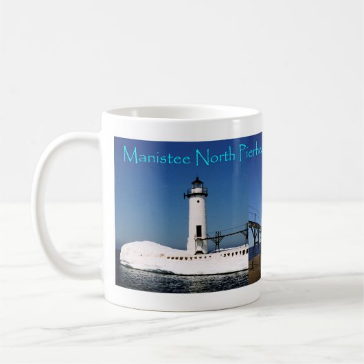 Manistee North Pierhead Light 3 Tasse (Links)