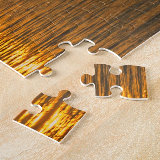 Manistee North Pierhead Light bei Sunset Puzzle (Seite)