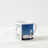 Manistee North Pierhead Light Espresso Tasse (Vorderseite Rechts)