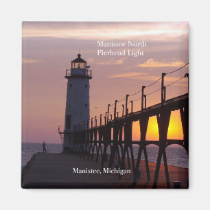 Manistee North Pierhead Light-Magnet Magnet