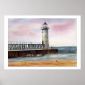 Manistee North Pierhead Light Poster (Vorne)