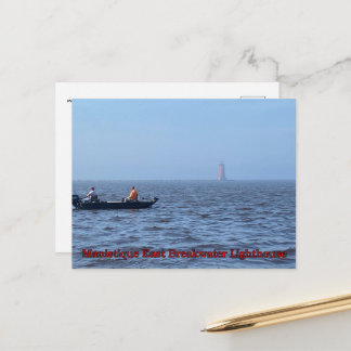 Manistique East Breakwater Leuchtturm Postkarte