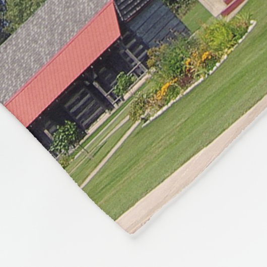 Manistique Water Tower Fleece Decke (Ecke)