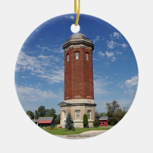 Manistique Water Tower Ornament (Vorne)