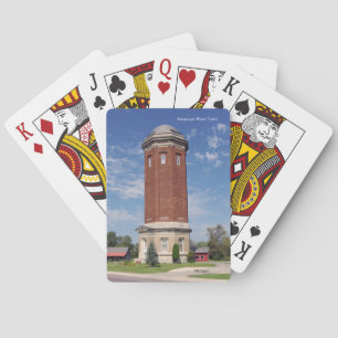 Manistique Water Tower Spielkarten