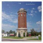 Manistique Water Tower Tile Fliese (Vorderseite)