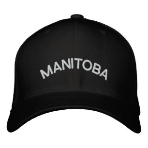 Manitoba Baseball Cap bestickt Kanada Cap Bestickte Kappe