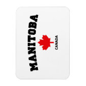 Manitoba Block Magnet (Vertikal)
