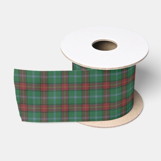 Manitoba Canada Original Tartan Satinband (Spule)