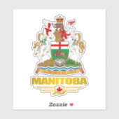 Manitoba COA Aufkleber (Blatt)