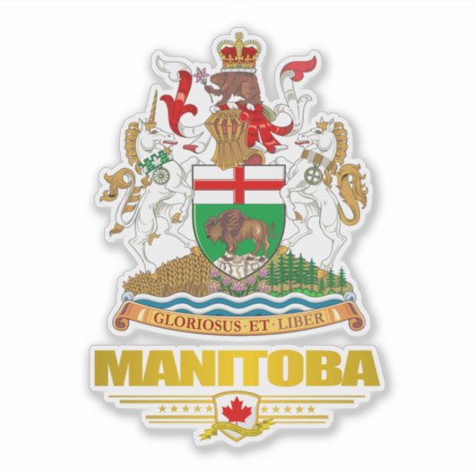Manitoba COA Aufkleber (Vorderseite)