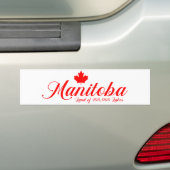 Manitoba (dekorativ) autoaufkleber (Auf Auto)
