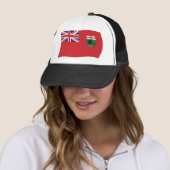 Manitoba Flag Hat Truckerkappe (Beispiel)