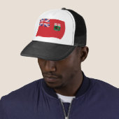 Manitoba Flag Hat Truckerkappe (Beispiel)