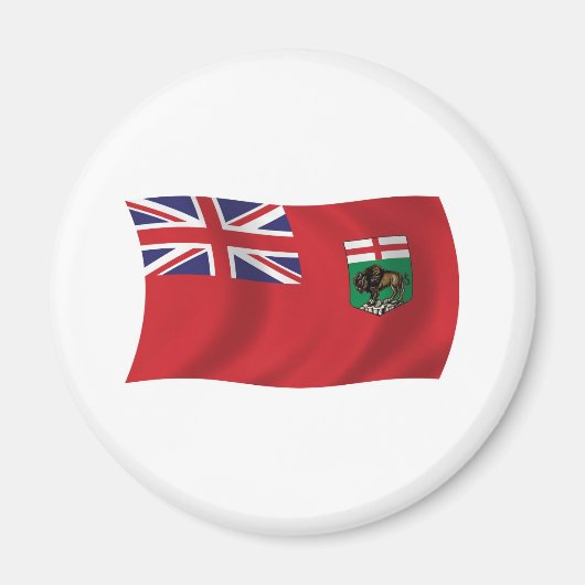 Manitoba Flag Magnet (Vorne)