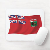 Manitoba Flag Mousepad (Mit Mouse)
