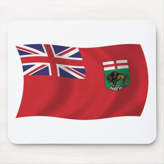 Manitoba Flag Mousepad (Vorne)