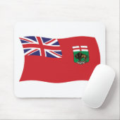Manitoba Flag Mousepad (Mit Mouse)