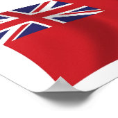 Manitoba Flag Poster Print (Ecke)