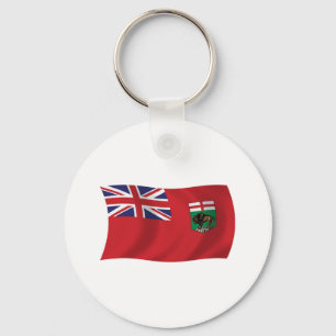 Manitoba-Flag-Schlüsselanhänger Schlüsselanhänger