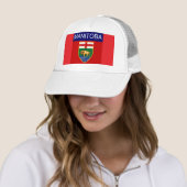 Manitoba-Flag-Trucker-Mütze Truckerkappe (Beispiel)