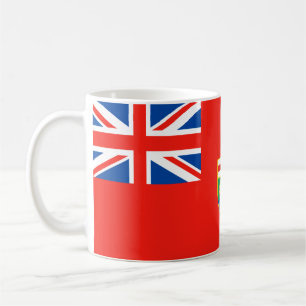 MANITOBA-Flagge Kaffeetasse