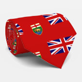 Manitoba-Flagge Krawatte (Gerollt)