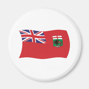 Manitoba-Flagge-Magnet Magnet