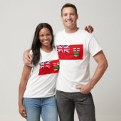 Manitoba-Flaggen-T - Shirt (Unisex)