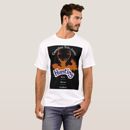 Manitoba-Jagd T-Shirt (Vorne ganz)