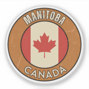 Manitoba Kanada Aufkleber